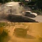 Sam Hargrave strapped himself to the bonnet to get this shot