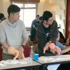 Hope he is not put on diaper duty.