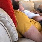 Our 4 month old casually running his fingers through my husband’s beard.