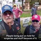 COVID protest freakout with some truly Free Thinkers™