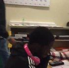 “Security, she got a brick”