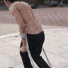 The man can't be stopped