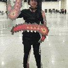 16-bit Metroid cosplay