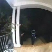 Strange man dropping TVs in front of people's homes