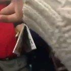 Old guy punches dude in the nuts, dude gets pissed and KO's him with a solid knee