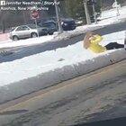 Rage demon becomes snow angel