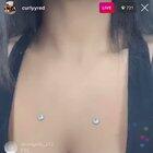 Ngl that club curly live tonight was WACK , but she looked good in this dress