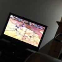 Old footage of two degenerates playing a soccer game