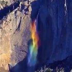 Rainbow waterfall !