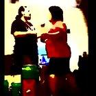 Two Titans Locked in Battle