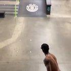 Someone is really excited for Nyjah Houston’s 360 flip
