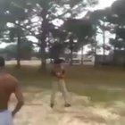 He got slammed 4 times