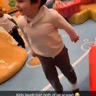 This kids demon laugh and their reactions. I'm dying.