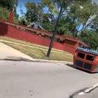 Man Spotted Driving In An Upside Down & Backwards Van