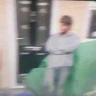 Must be his first day