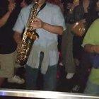 Guy brought a Sax to the Nightclub