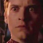 When MJ is about to get crushed by a metal wall made by abandoned dock refurbished into a secret hideout for doc oc in the Movie , Spider-Man 2.