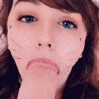 It nearly fits in my mouth 😝