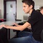 live footage of a man risking his live to do his part