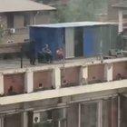 Rooftop swing for kids