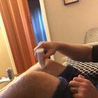 Caught my husband talking about how he put icy hot on his butt hole.