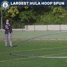 Of course there's a Guinness World Record for largest hula-hoop spin.