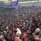 The crowd goes crazy as XXiF goes down to Elevate