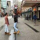 Demonstrating the ultimate trust fall...