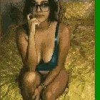 She's looking into the soul