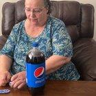 That old woman putting mentos in soda part 2