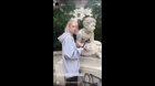 Polish teen destroying 200-year-old statue with a hammer