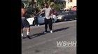 Young man slaps innocent street vendor in LA so the neighborhood decides its discipline time.
