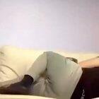 he underestimated the power of his fart.