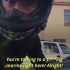 Marine roadrage