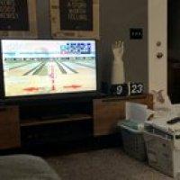 My dad was one strike away from a perfect 300