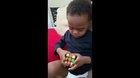 3 Year Old Solves Rubiks Cube