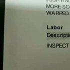 INSPECT VERY CLOSELY