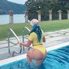 Slow motion pool. Nips