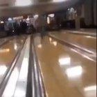 HMB while i run into the bowling pins