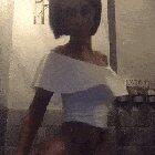 Great Ass In The Bathroom