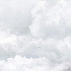 Los Angeles floating in the clouds fantasy