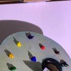 Make a painting without knowing the colour