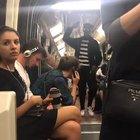 Misinterpreted freakout on the train