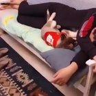 Little one, it’s daddy’s turn!