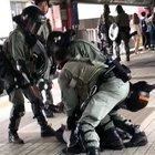 Hong Kong Police attack Pregnant woman.