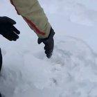 To make a snow angel