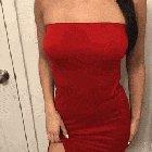 No panties under this dress