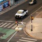 This street performer