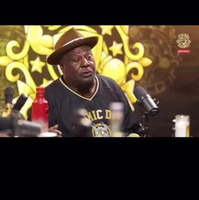 The father of G funk which originated from P funk : George Clinton&mdash;In this clip he speaks on not understanding LA and being confused at first because compared to Newark &amp;amp; Plainfield NJ where he was from it seemed suburban. He didn&rsquo;t understand why kid