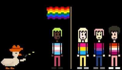 Actual events in Poland in 8bit graphics